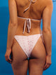 SKINNY DIP SKINNY DIP TILLY TRI BOTTOM - EYELETTE - Boathouse