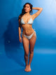 SKINNY DIP SKINNY DIP TILLY TRI BOTTOM- LIGHT BLUE - CLEARANCE - Boathouse