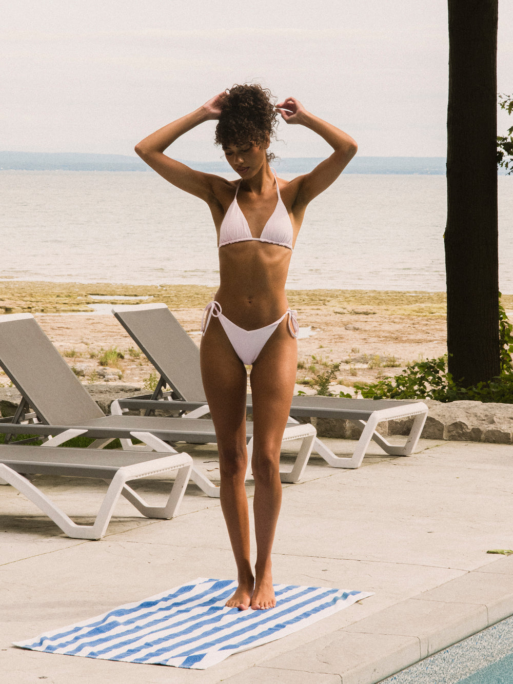 SKINNY DIP TILLY TIE BOTTOM - PINK