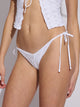 SKINNY DIP SKINNY DIP TILLY TIE BOTTOM - EYELETTE - Boathouse