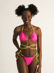 SKINNY DIP SKINNY DIP BARBIE CROSS STRING TRI TOP - CLEARANCE - Boathouse