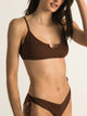 SKINNY DIP SKINNY DIP SUNTAN V SCOOP RIBBED BRALETTE - CLEARANCE - Boathouse
