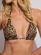 SKINNY DIP SKINNY DIP TILLY TRI TOP - LEOPARD - Boathouse