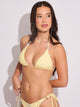 SKINNY DIP SKINNY DIP TILLY TRIP TOP - YELLOW POLKA DOT - Boathouse