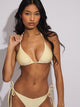SKINNY DIP SKINNY DIP TILLY TRI TOP - YELLOW SHINE - Boathouse