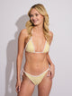 SKINNY DIP SKINNY DIP TILLY TRI TOP - YELLOW RUFFLE - Boathouse