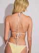 SKINNY DIP SKINNY DIP TILLY TRI TOP - YELLOW RUFFLE - Boathouse