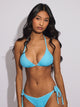 SKINNY DIP SKINNY DIP TILLY TRI TOP - BLUE TERRY STRIPE - Boathouse