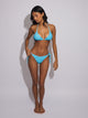 SKINNY DIP SKINNY DIP TILLY TRI TOP - BLUE TERRY STRIPE - Boathouse