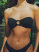 SKINNY DIP SKINNY DIP ZOE O-RING TOP - BLACK - Boathouse