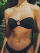 SKINNY DIP SKINNY DIP ZOE O-RING TOP - BLACK - Boathouse