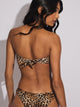 SKINNY DIP SKINNY DIP ZOE O-RING TOP - LEOPARD - Boathouse