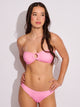 SKINNY DIP SKINNY DIP ZOE O-RING TOP -PINK POLKA DOT - Boathouse