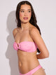 SKINNY DIP SKINNY DIP ZOE O-RING TOP -PINK POLKA DOT - Boathouse