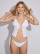 SKINNY DIP SKINNY DIP LOREN TOP EYELETTE - WHITE - Boathouse