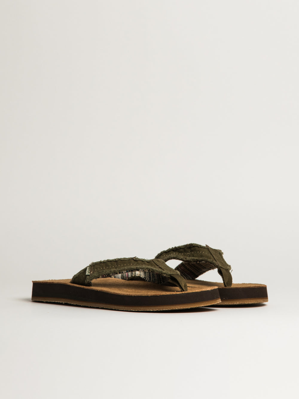 SANUK MENS SANUK FRAID NOT - DARK OLIVE - Boathouse