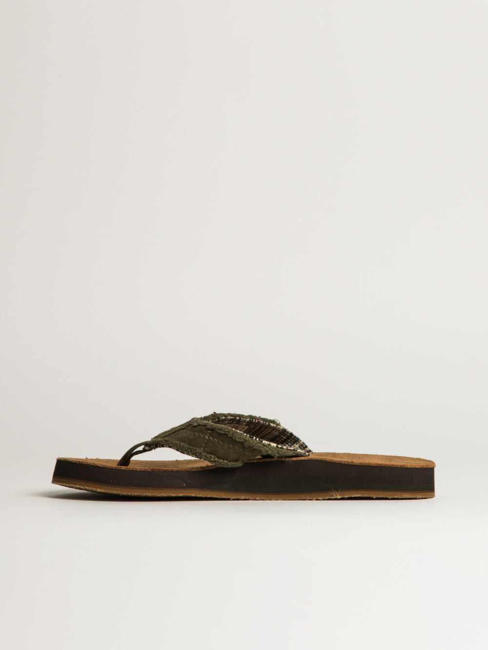 SANUK MENS SANUK FRAID NOT - DARK OLIVE - Boathouse