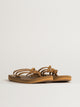 SANUK WOMENS SANUK YOGA SANDY II SANDALS - TOBACCO BROWN - Boathouse