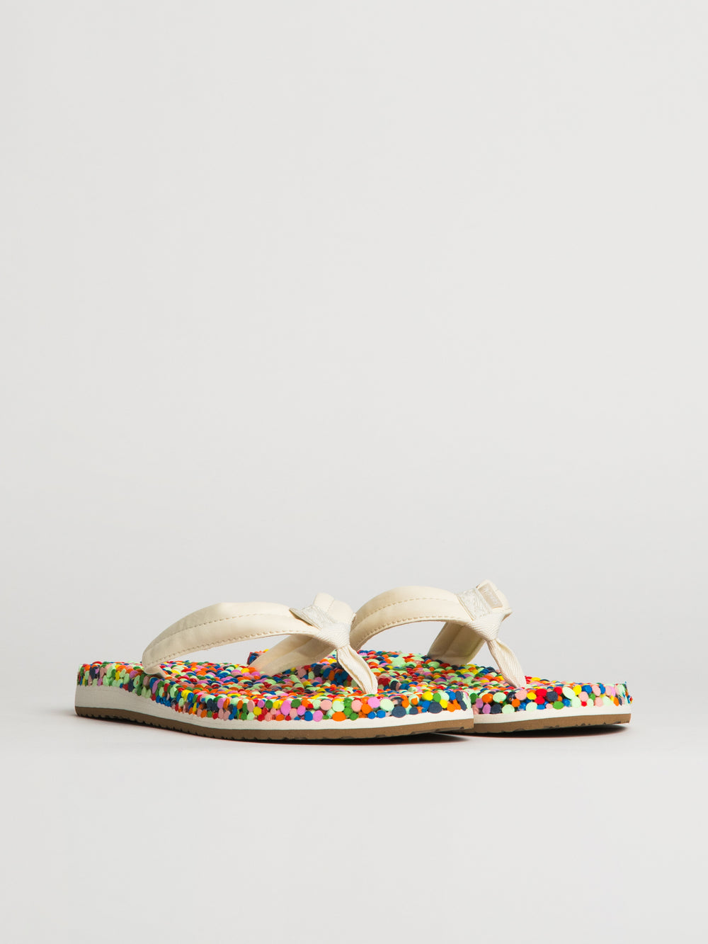 SANUK BUBBLECUSH SANDALES FEMME - CONFETTI