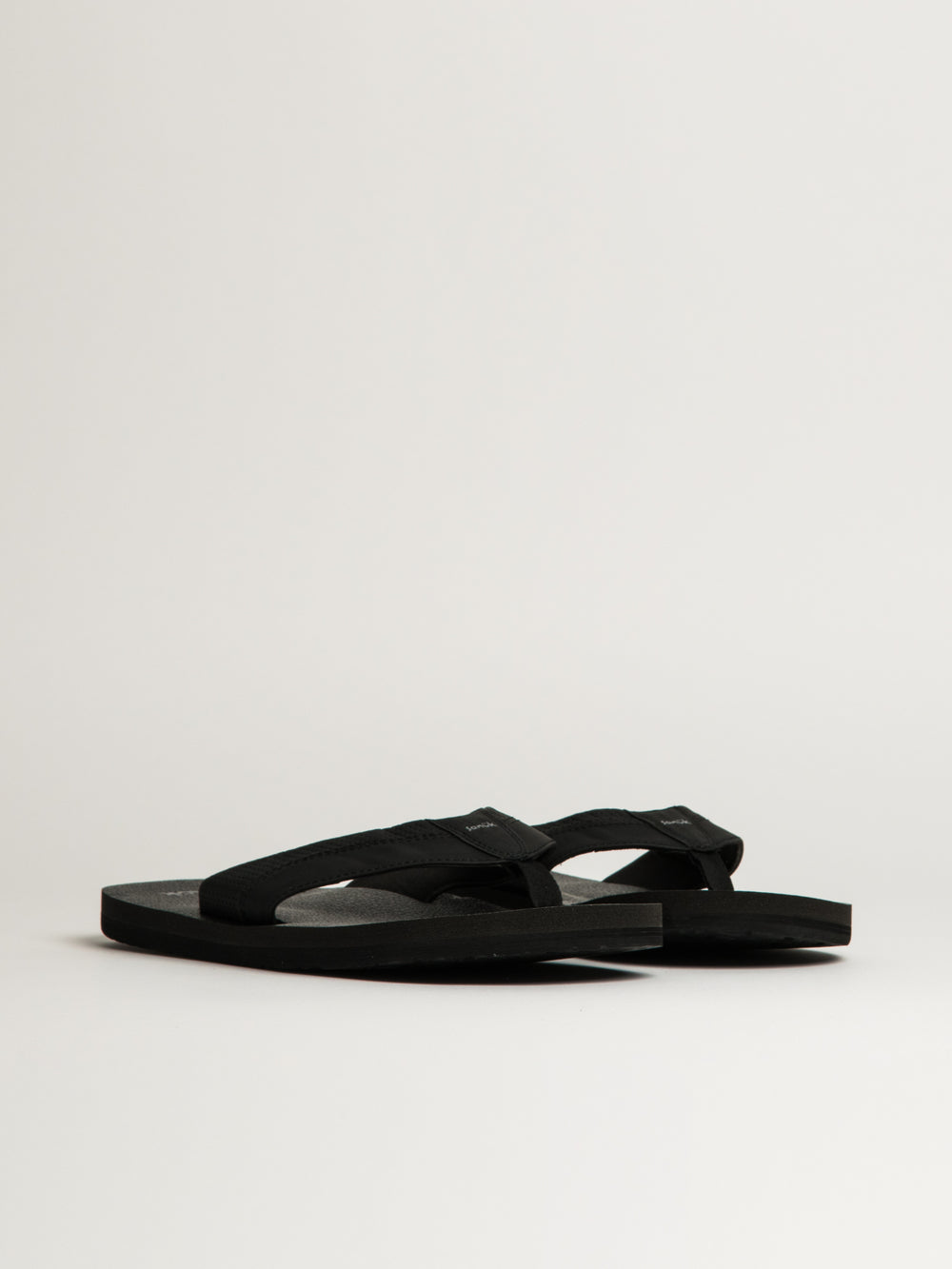 MENS SANUK BEER COZY IV SANDALS - BLACK