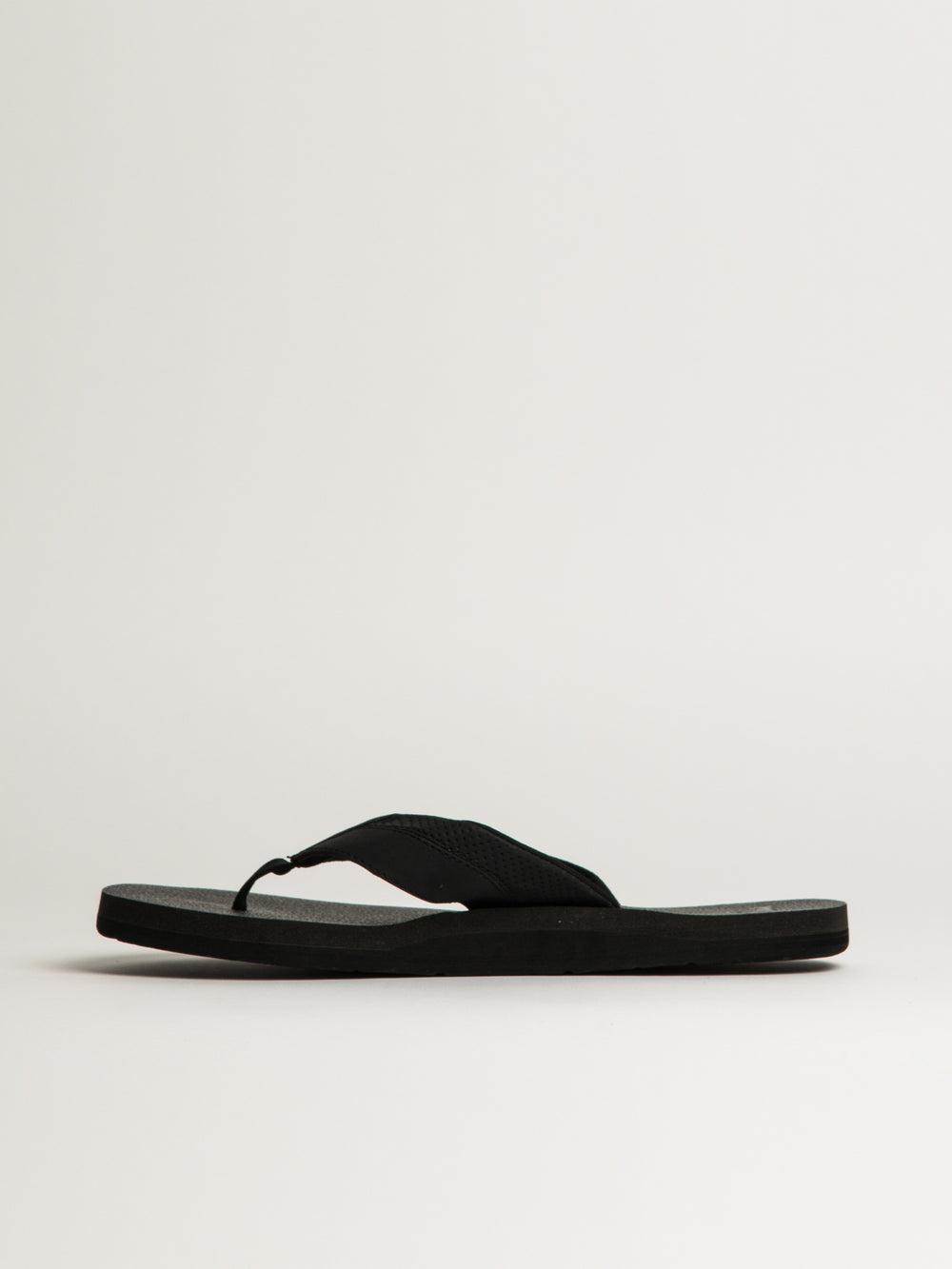 MENS SANUK BEER COZY IV SANDALS - BLACK
