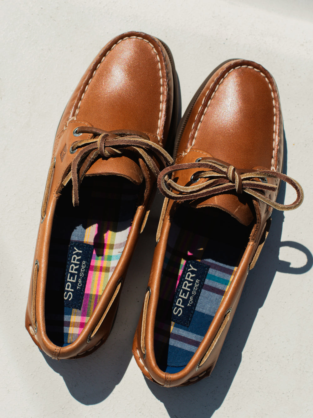 WOMENS SPERRY AO 2 EYE - TAN