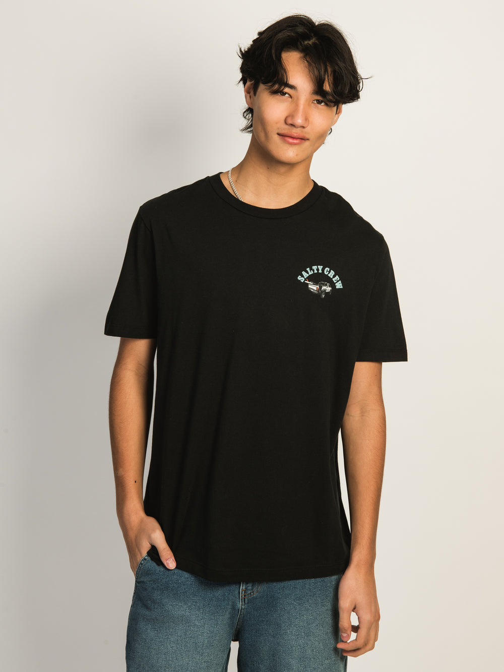 SALTY CREW LIFTED T-SHIRT - BLACK