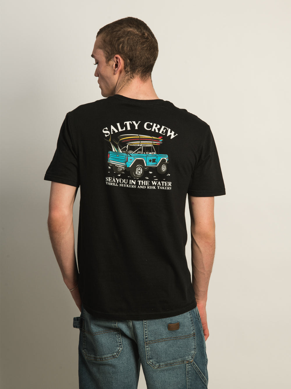 SALTY CREW OFF ROAD T-SHIRT - BLACK
