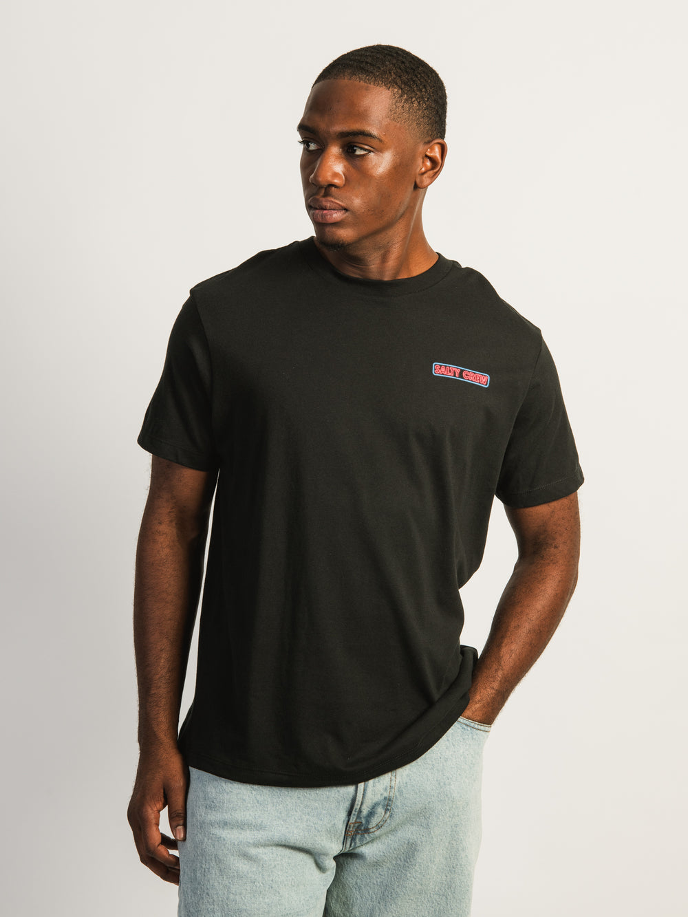 T-SHIRT SALTY CREW NEON SIGN