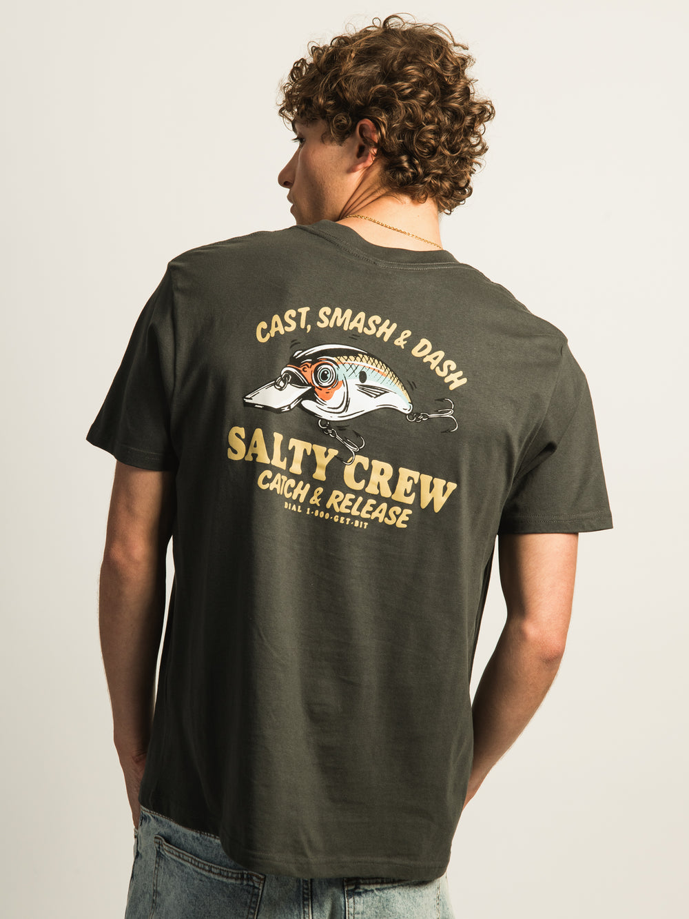 T-SHIRT SALTY CREW CAST LIFE CLASSIC