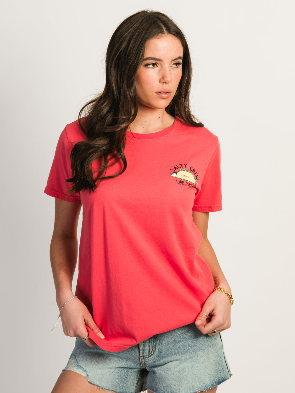 SALTY CREW BAJA FRESH BOYFRIEND T-SHIRT