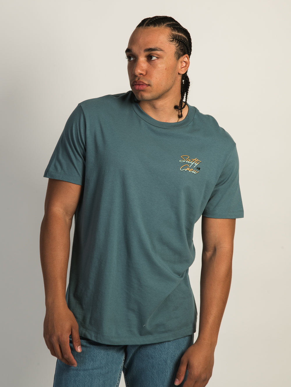 T-SHIRT SALTY CREW FLAT DECK