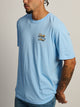 SALTY CREW FLAT DECK T-SHIRT - SKY