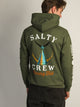 SALTY CREW SALTY CREW TAILED PULLOVER HOODIE - MILITARY VERT - Boathouse