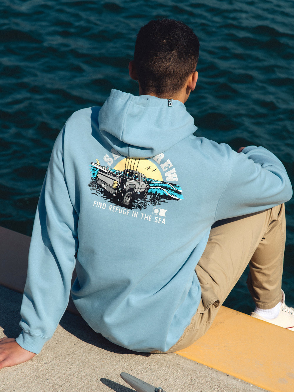 SALTY CREW LIFTED PULL OVER HOODIE