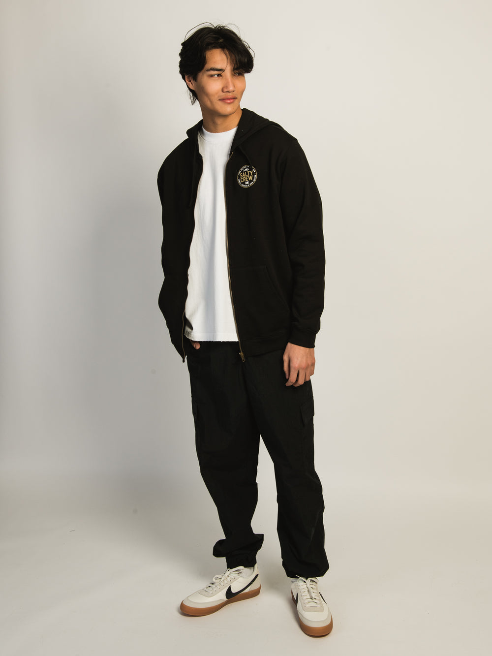 SALTY CREW LEGENDARY F/Z HD - BLACK