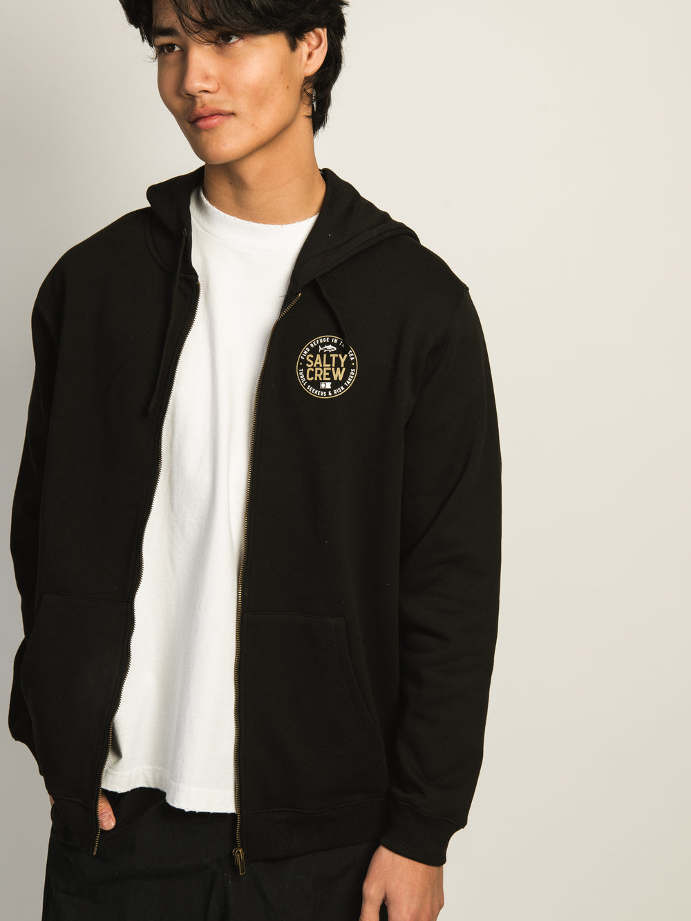 SALTY CREW LEGENDARY F/Z HD - BLACK