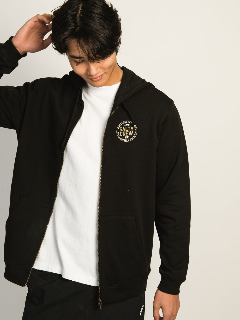 SALTY CREW LEGENDARY F/Z HD - BLACK