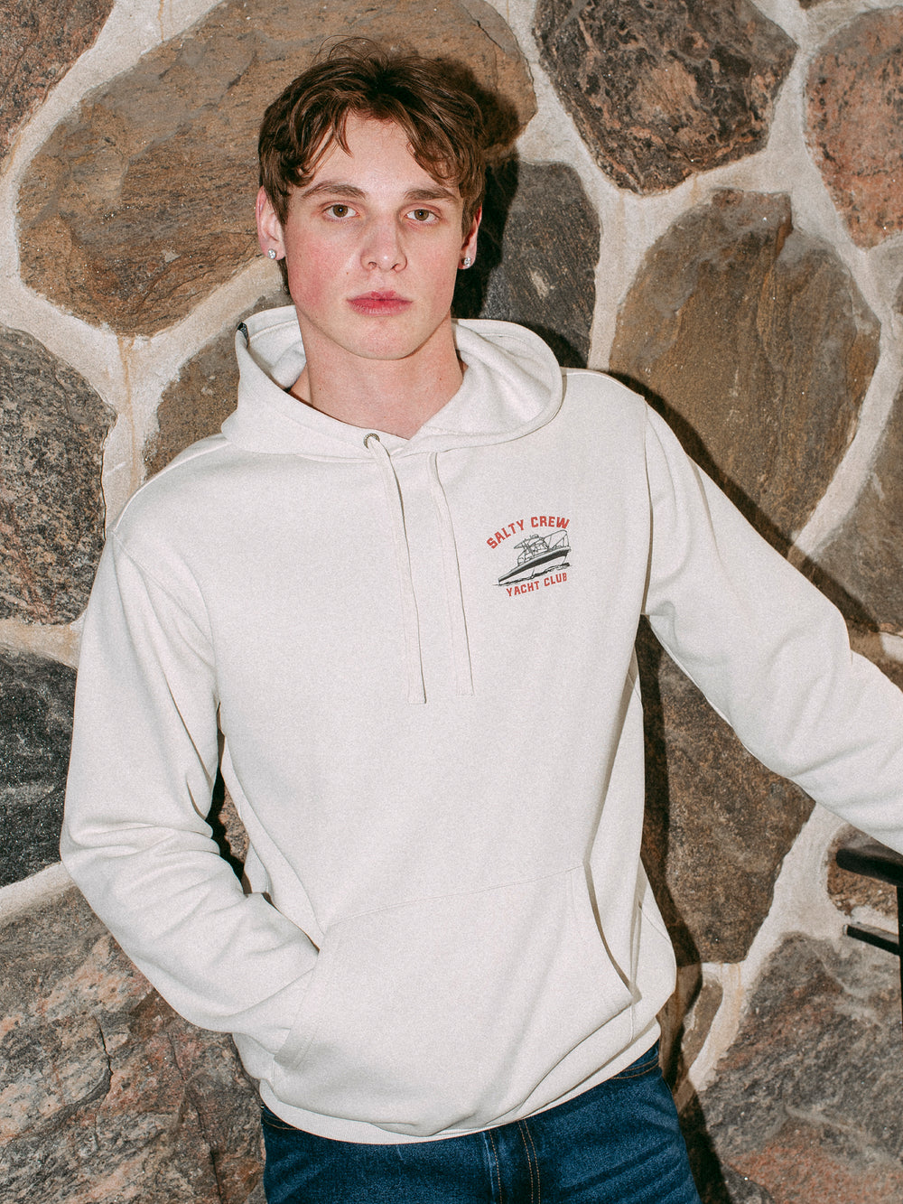 SALTY CREW YACHT CLUB PULLOVER HOODIE