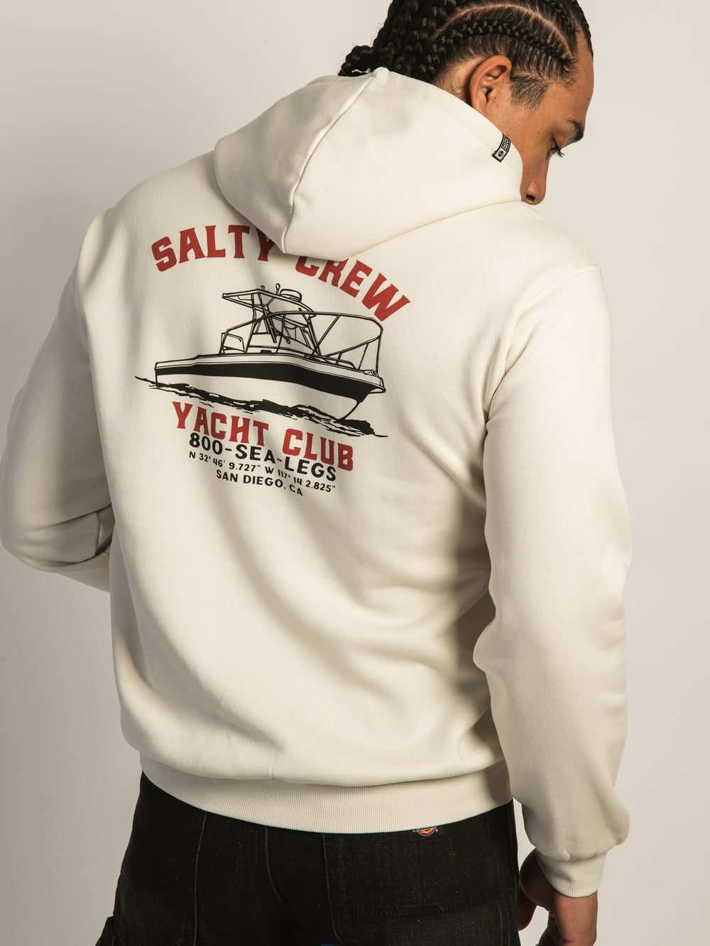 SALTY CREW SALTY CREW YACHT CLUB PULLOVER HOODIE - Boathouse