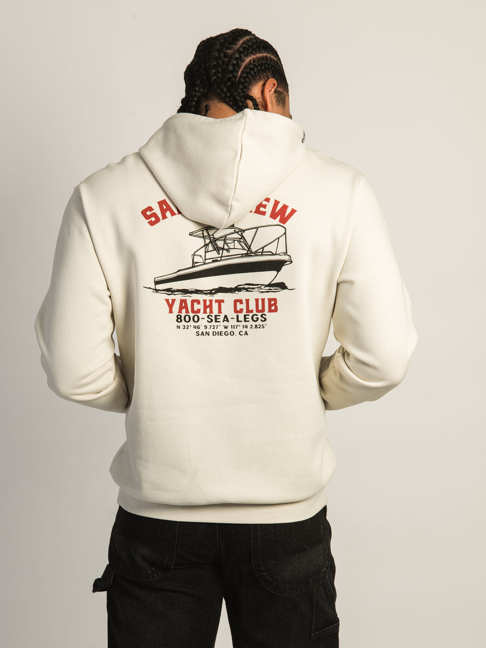 SALTY CREW YACHT CLUB PULLOVER HOODIE