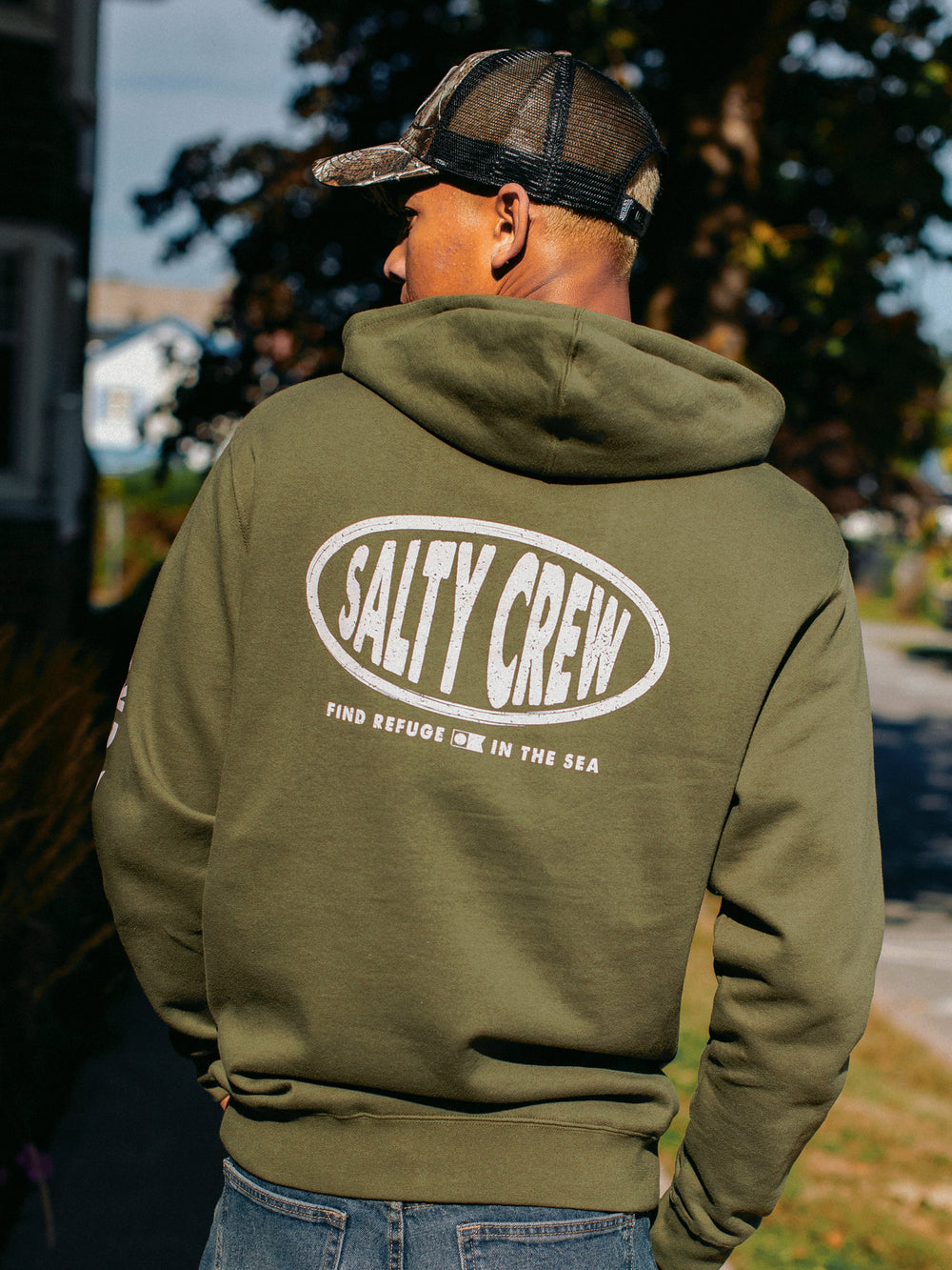 SALTY CREW SALTY CREW SIGNAGE PULL OVER HOODIE - Boathouse