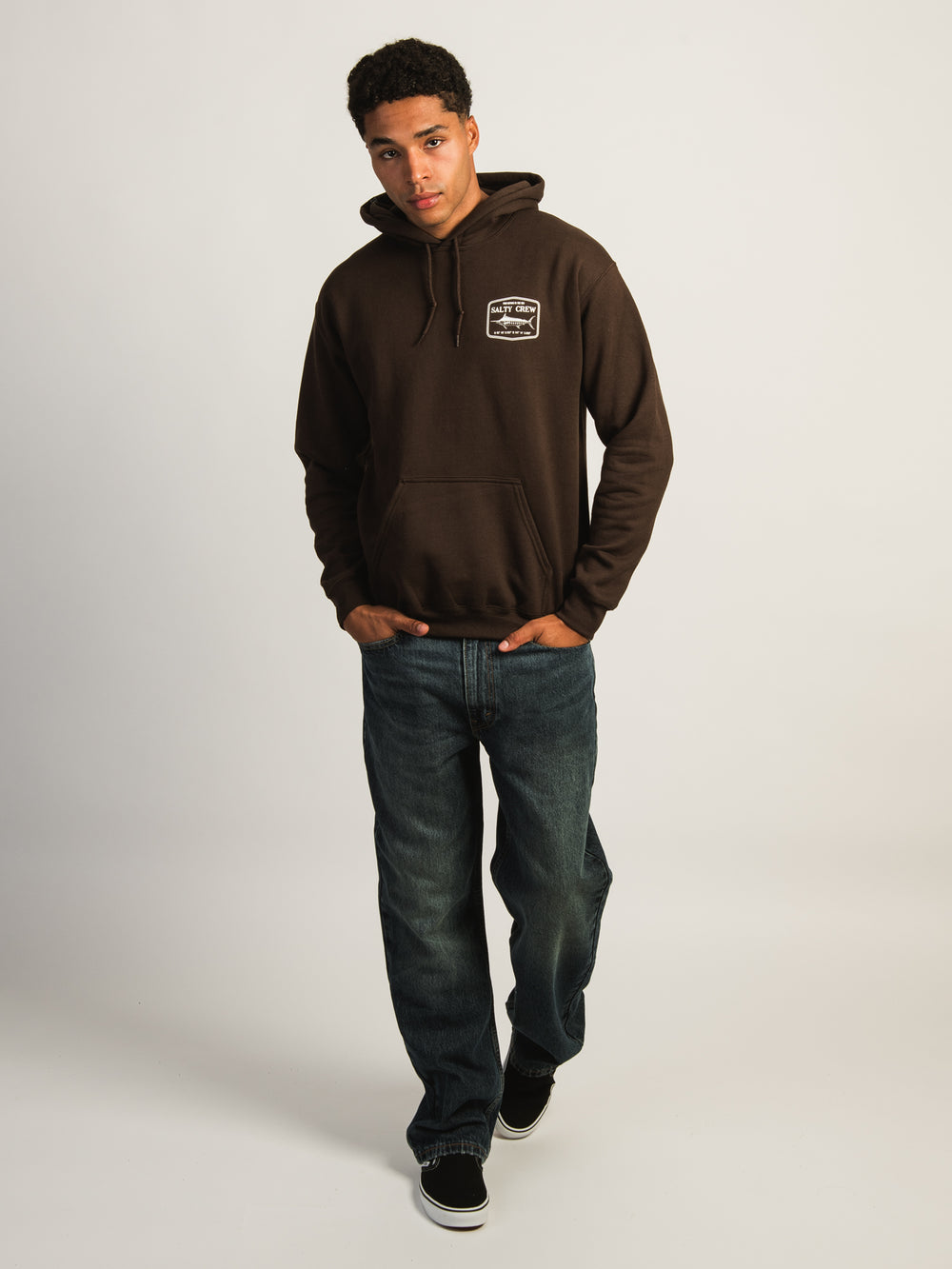 SALTY CREW STEALTH MENS FLEECE HOODIE