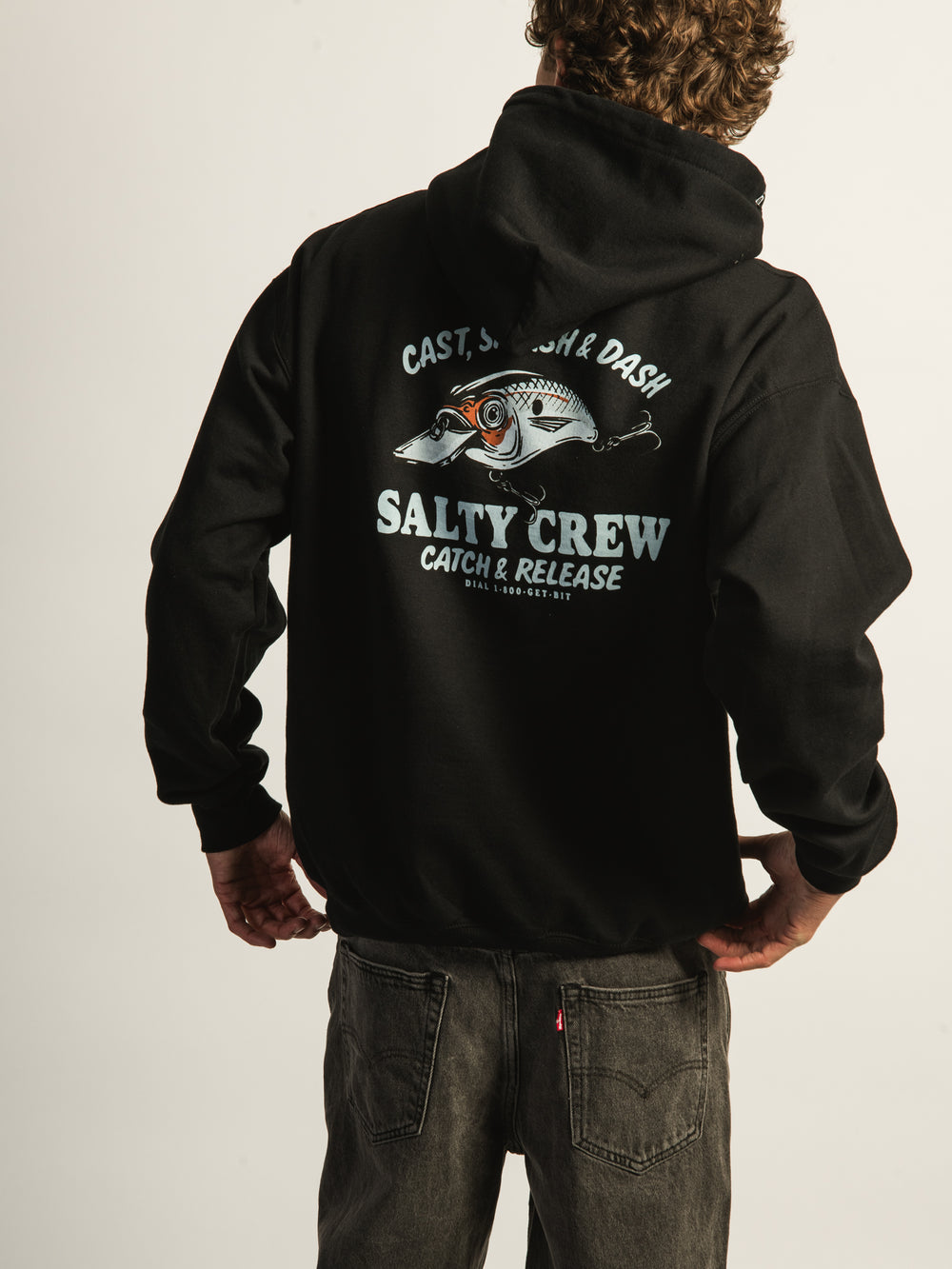 SALTY CREW CAST LIFE FLEECE HOODIE