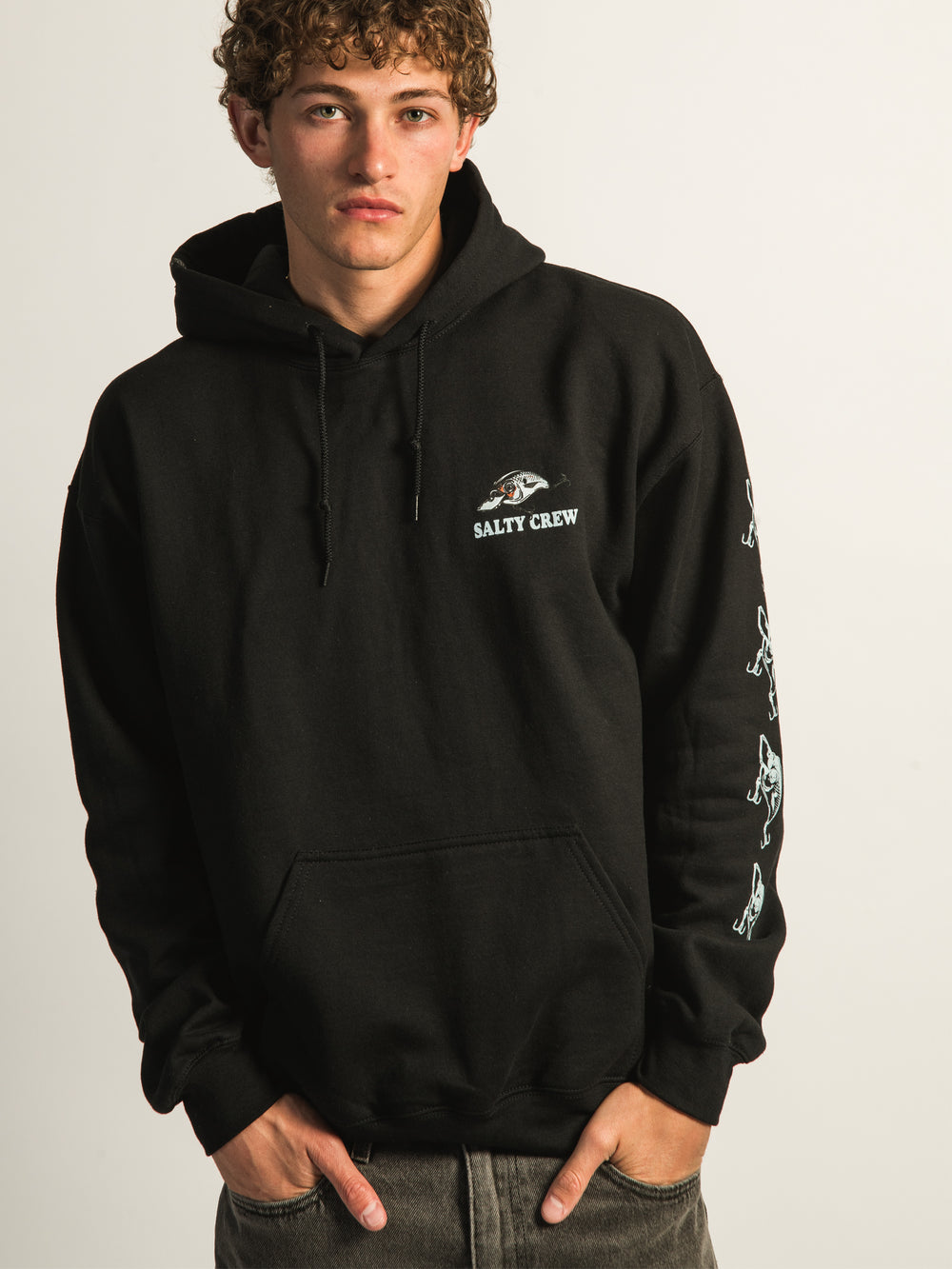 SALTY CREW CAST LIFE FLEECE HOODIE