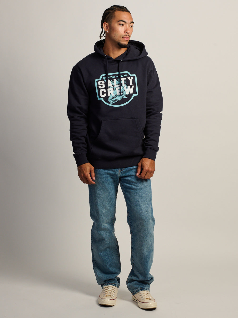 SALTY CREW FISHING CO PULL OVER HOODIE
