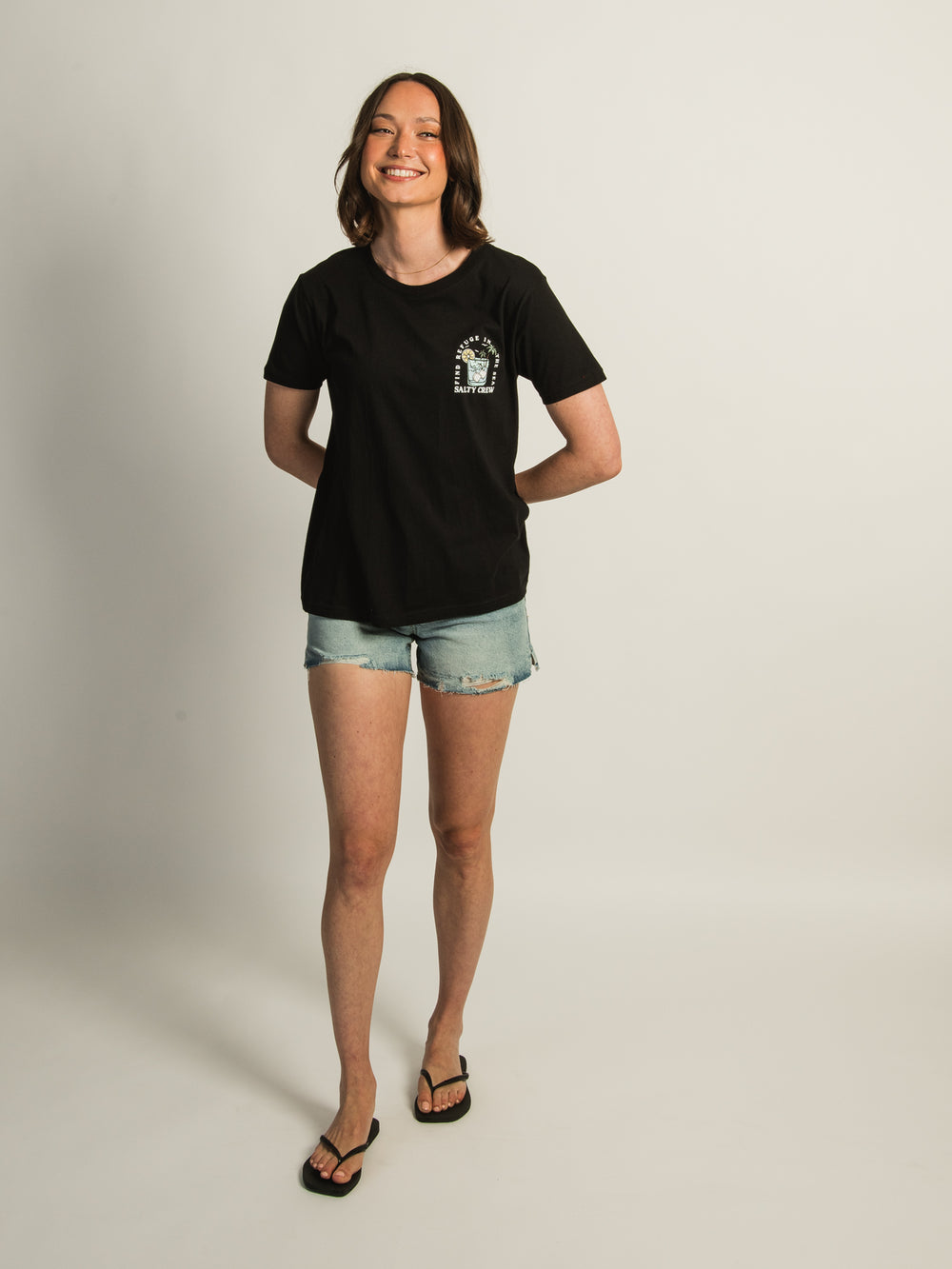 SALTY CREW OCEAN SPRAY BOYFRIEND TEE