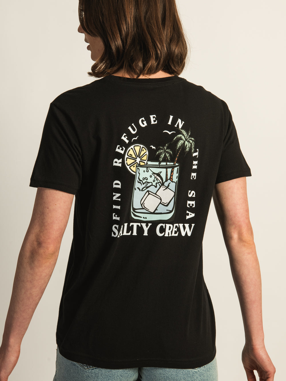 SALTY CREW OCEAN SPRAY BOYFRIEND TEE