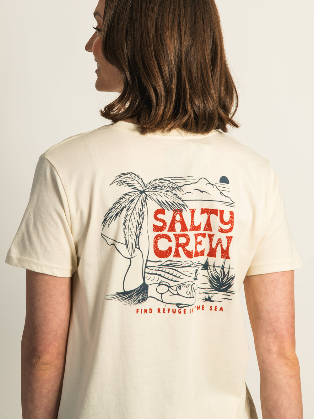 SALTY CREW HULA BOYFRIEND TEE