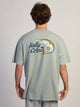 SALTY CREW YELLOW TAILED T-SHIRT - ACQUA